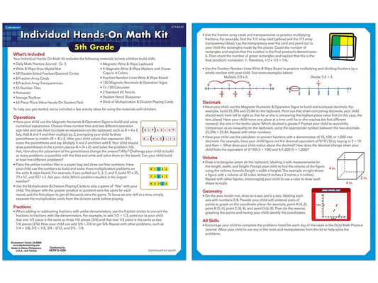 Individual Hands-On Math Kit – Gr. 5 - US 9414