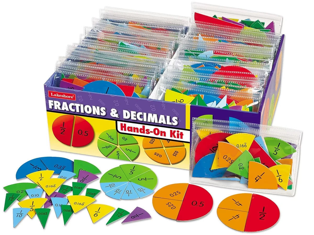 Fractions & Decimals Hands-On Teaching Kit - US 5986