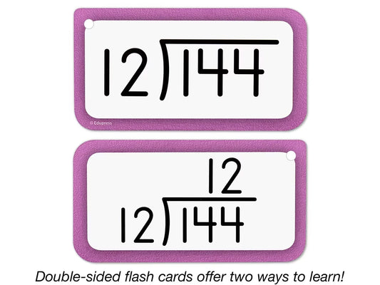 Division All Facts 0-12 Flash Cards - US 9245