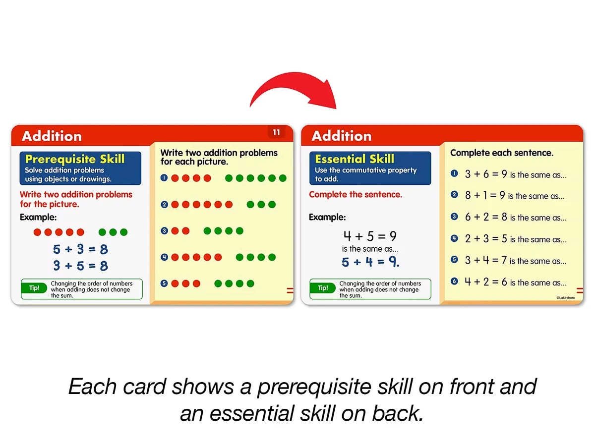 Bridge the Gap! Math Practice Cards - Gr. 1 - US 9959