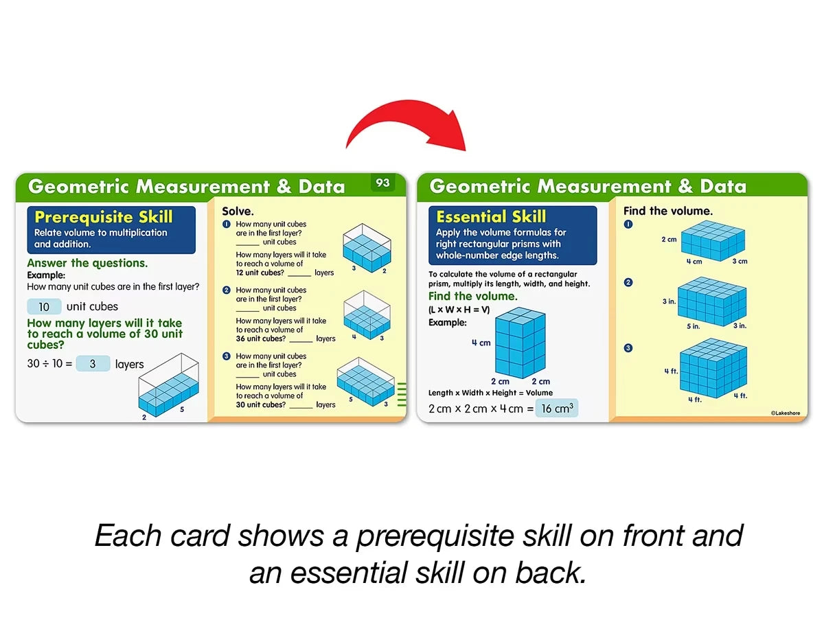 Bridge the Gap! Math Practice Cards - Gr. 5 - US 4227