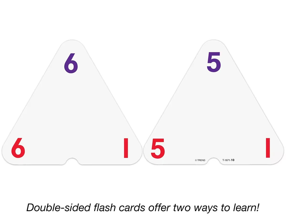 Multiplication & Division Three-Corner® Flash Cards - US 1195