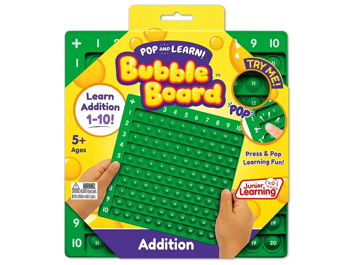 Addition Pop and Learn™ Bubble Board - US 3861