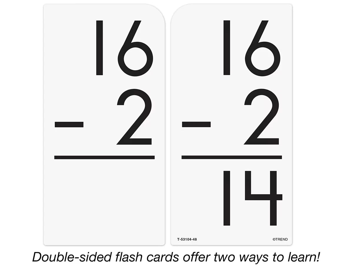Subtraction 13-18 Flash Cards - US 7871
