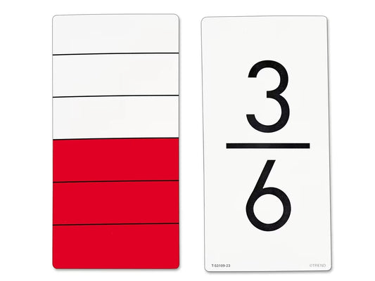 Fraction Fun Flash Cards- 96 Cards - US 7699