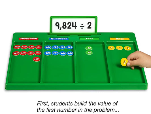 Hands-On Division Regrouping Kit - US 1215