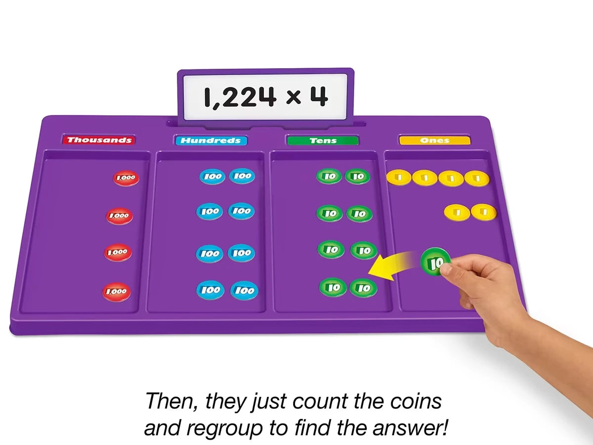 Hands-On Multiplication Regrouping Kit - US 8525