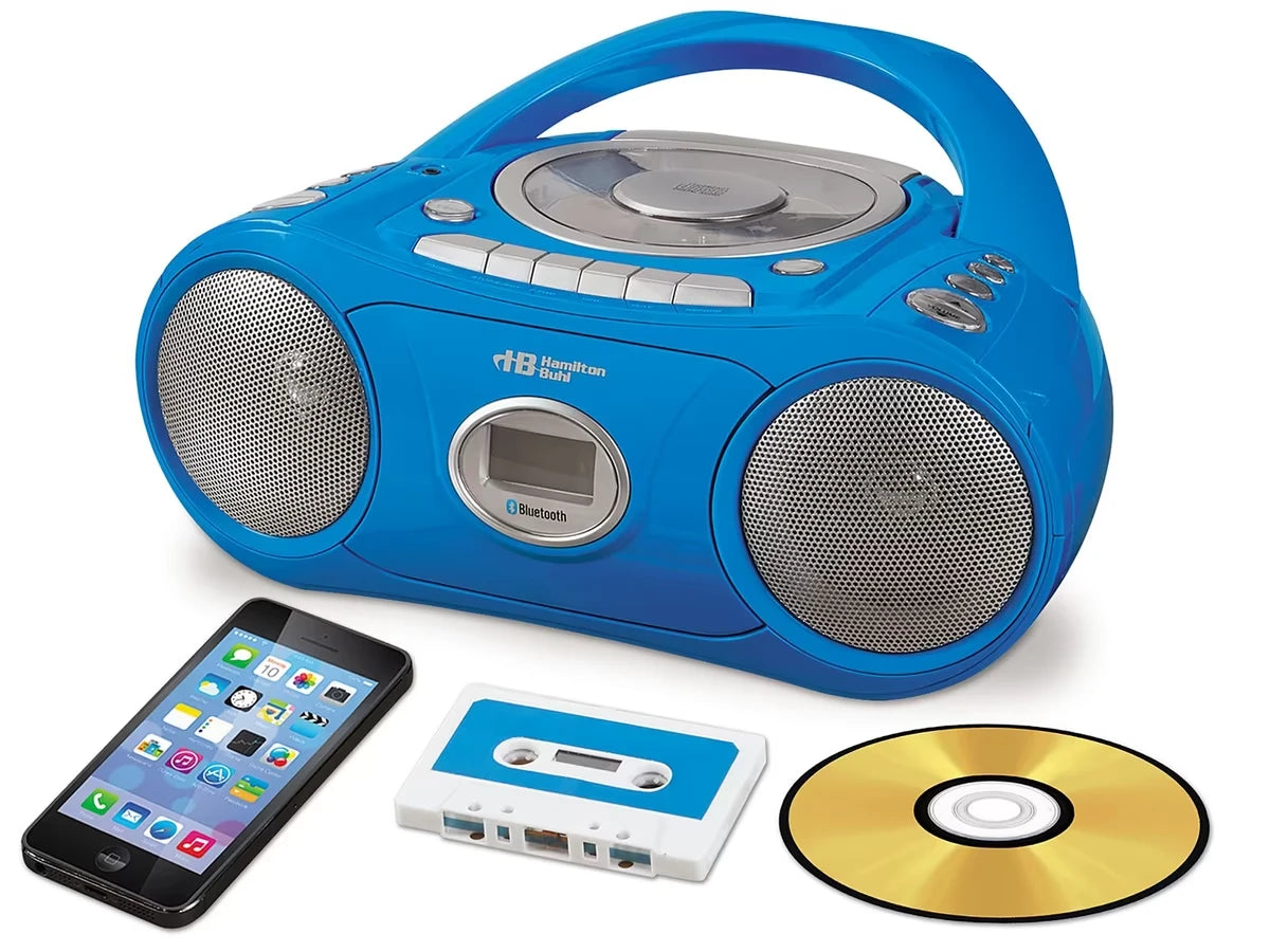 CD & Cassette Player with BLUETOOTH® - US 9136