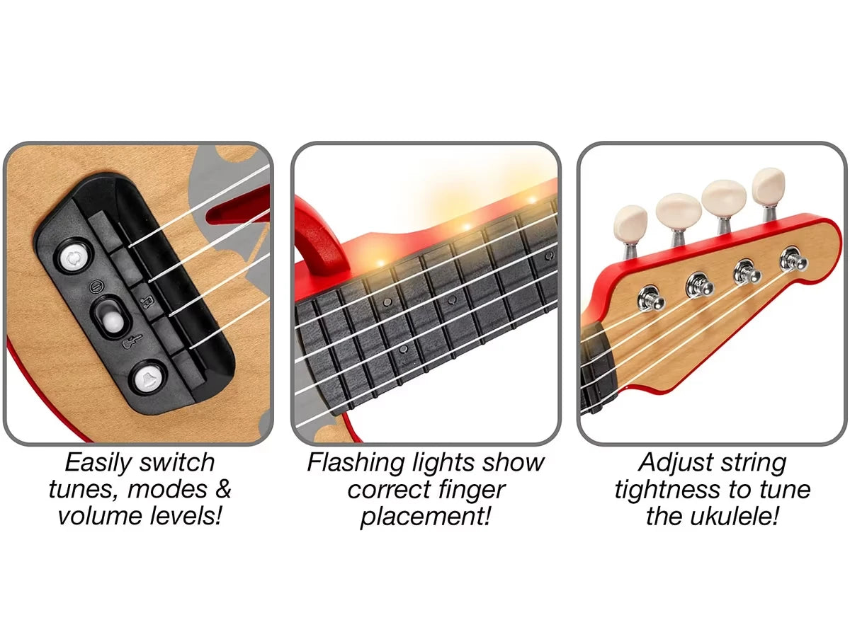 Learn to Play! Light-Up Ukulele - US 1236