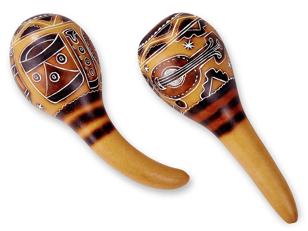 Peruvian Gourd Maracas - Set of 2 - US 1552