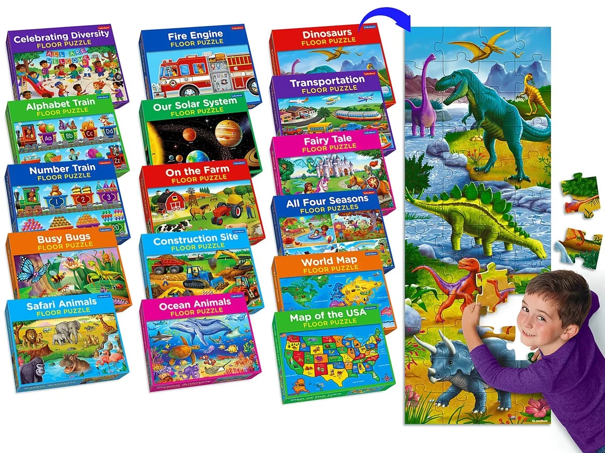 Classroom Floor Puzzles - Complete Set - US 2044