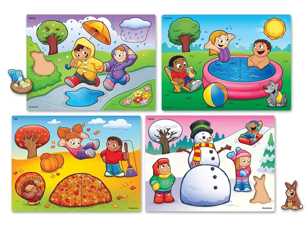 Seasons and Weather Puzzle Set - US 8705