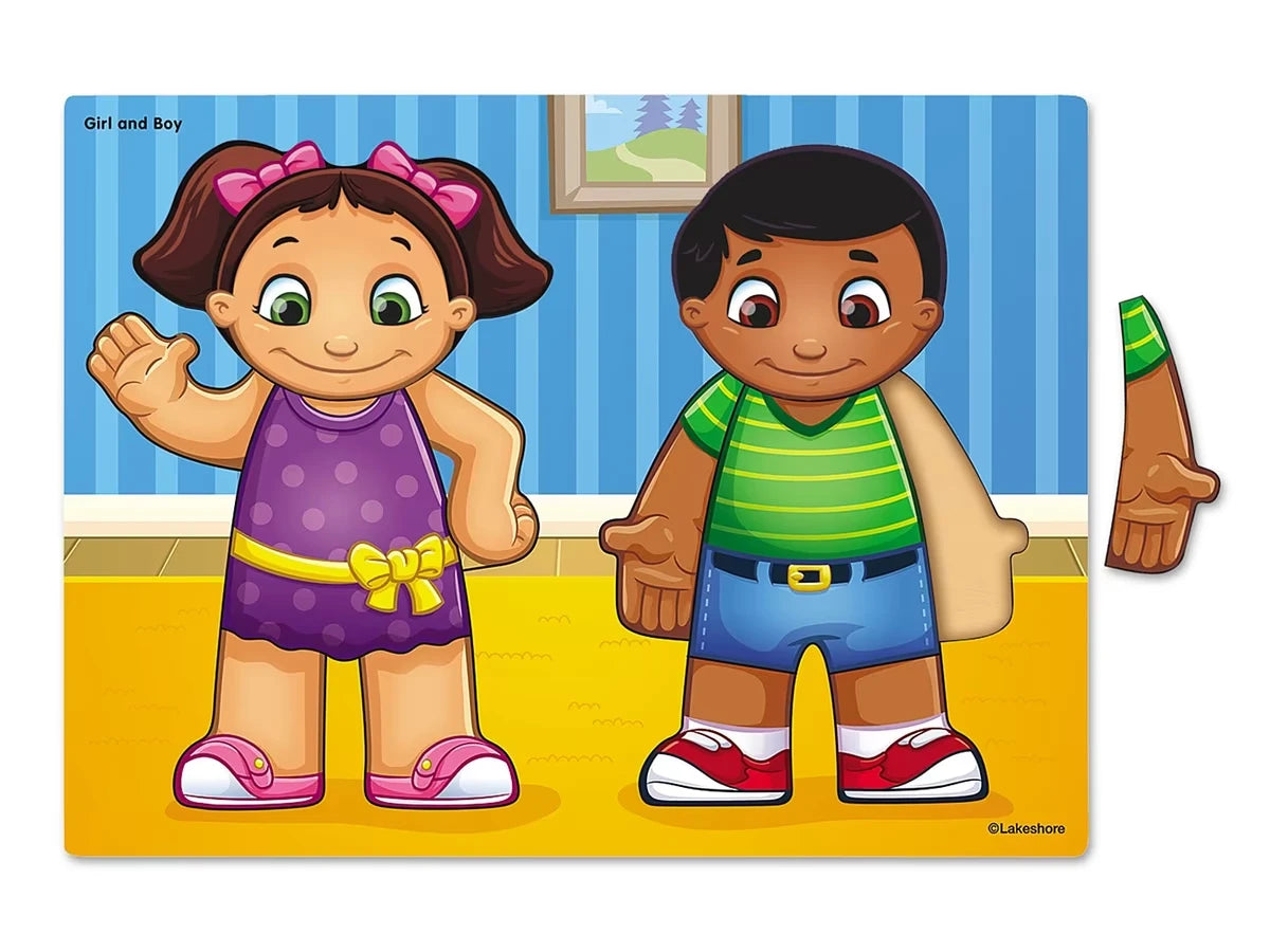 Boy and Girl Puzzle - US 2212