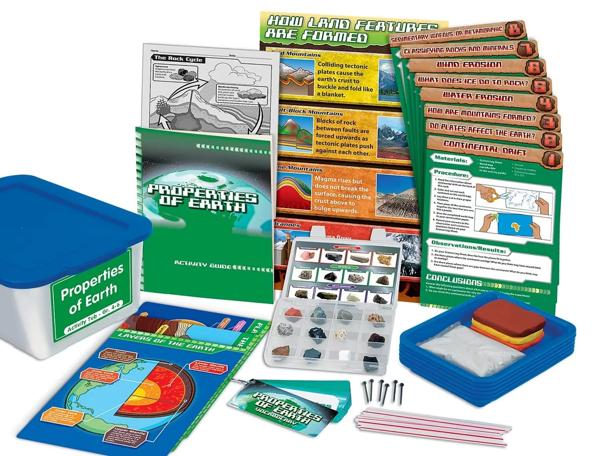 Properties of Earth Activity Tub - Gr. 4-6 - US 8001