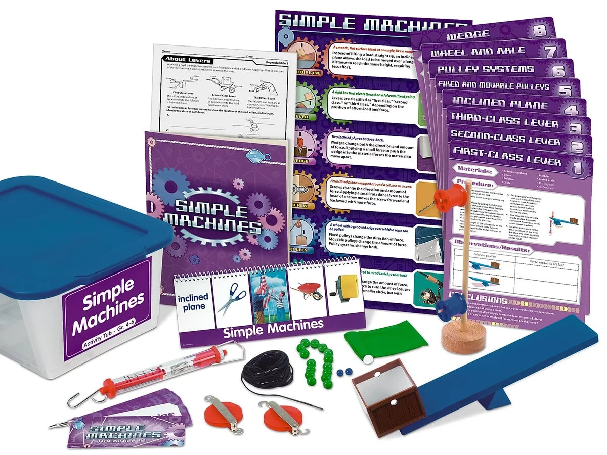 Simple Machines Activity Tub - Gr. 4-6 - US 1339