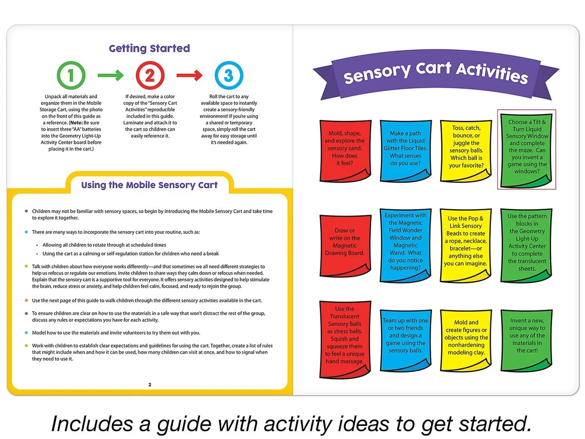 Mobile Sensory Cart - US 4284