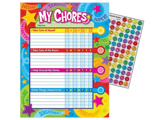 My Chores Charts - Set of 25 - US 6485