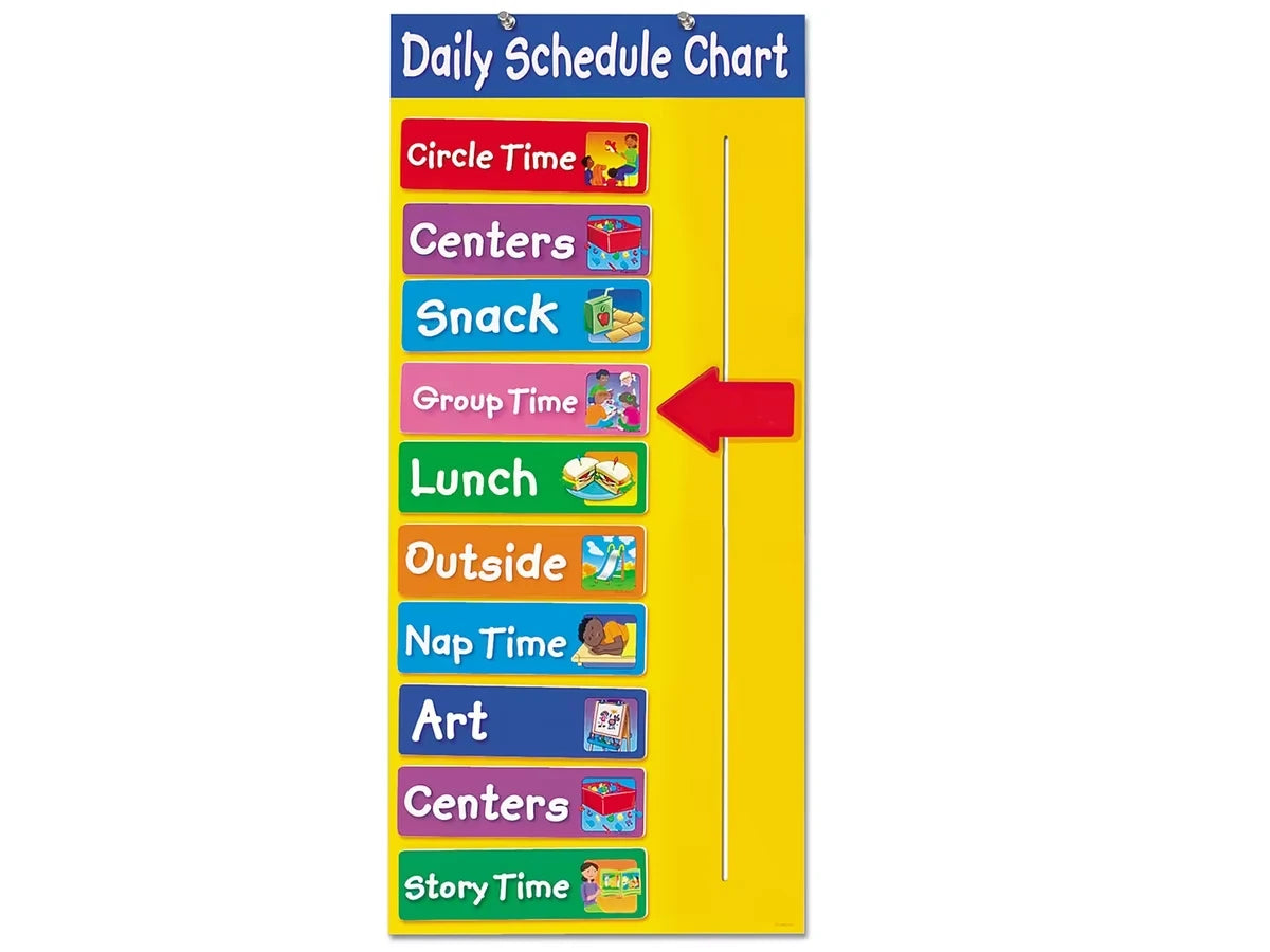 What Will We Do Today? Schedule Chart - US 5167