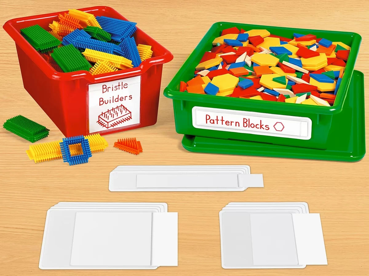 Self-Adhesive Classroom Labeling Pockets - Set of 30 - US 9646
