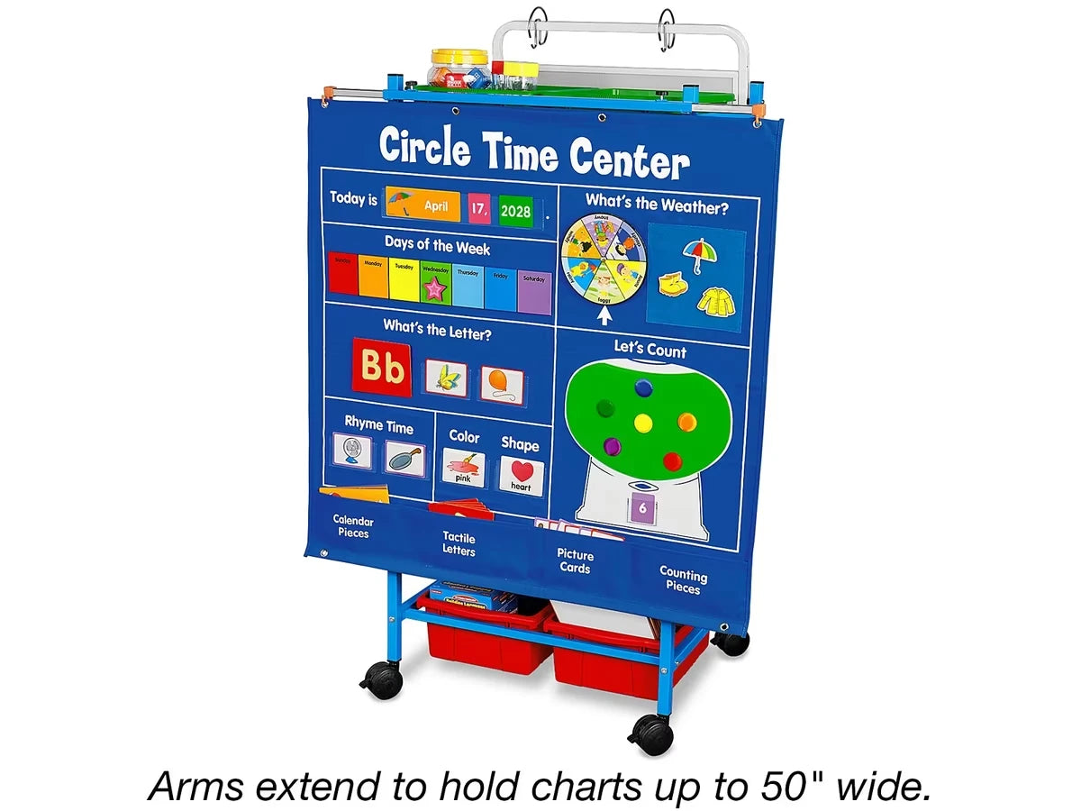 Store & Display Teaching Cart - US 7308