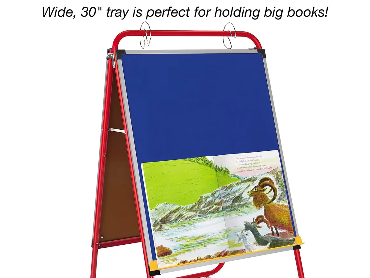 All-Purpose Teaching Easel with Locking Casters - US 3063