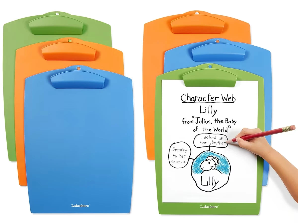Classroom Clipboards - Set of 6 - US 1115