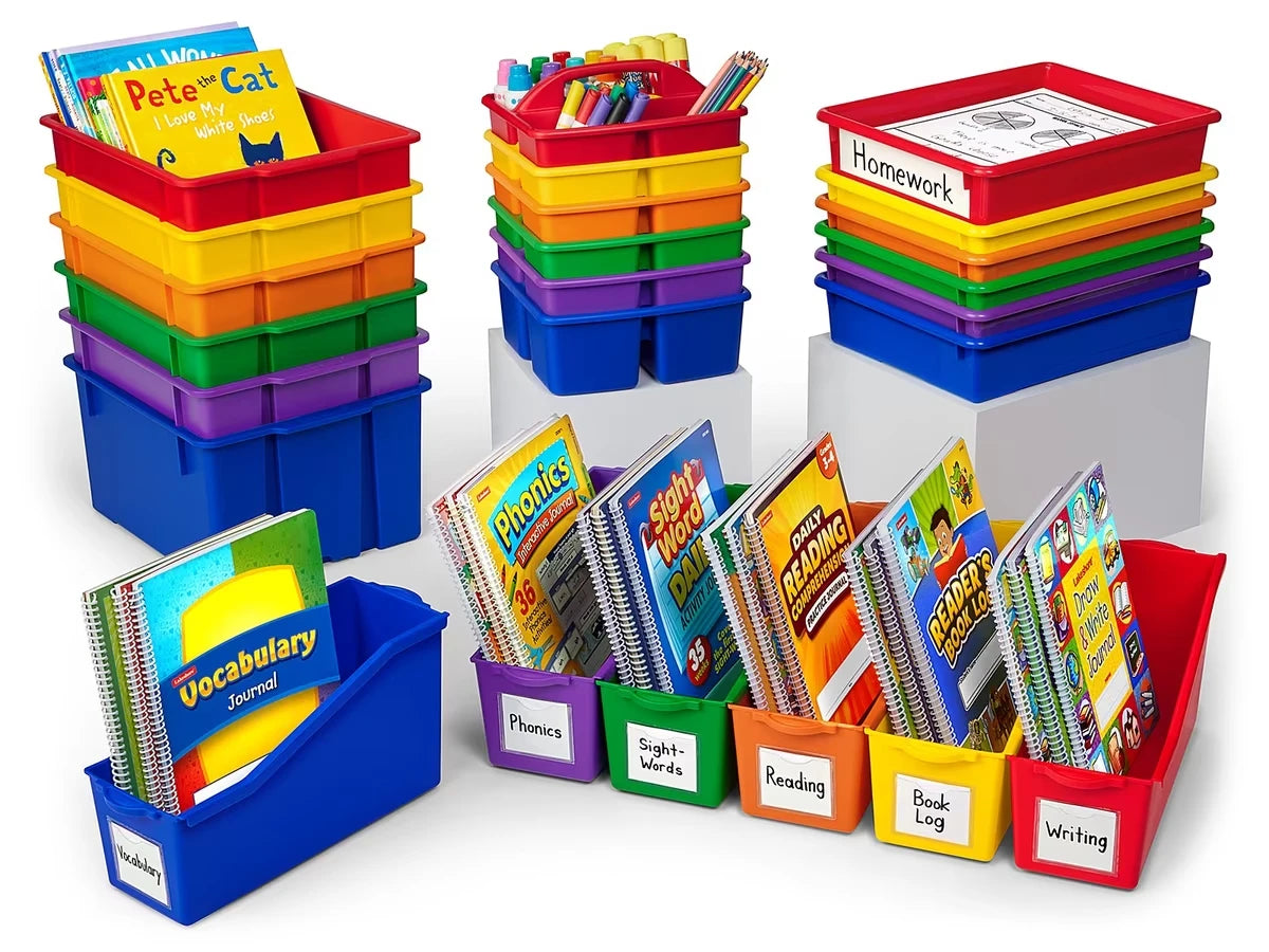 Classic Classroom Storage Bin Bundle - US 4399