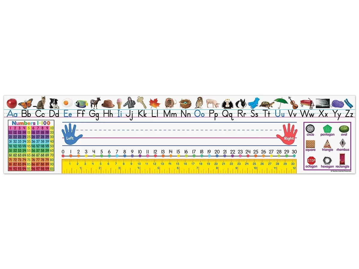 Colorful Traditional Print Nameplates - US 2576