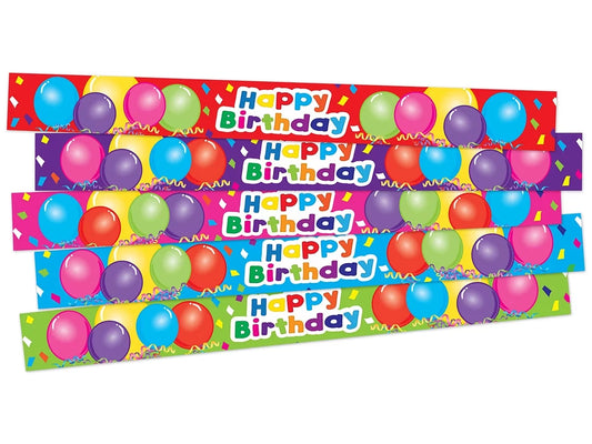 Birthday Slap Bracelets - US 2566