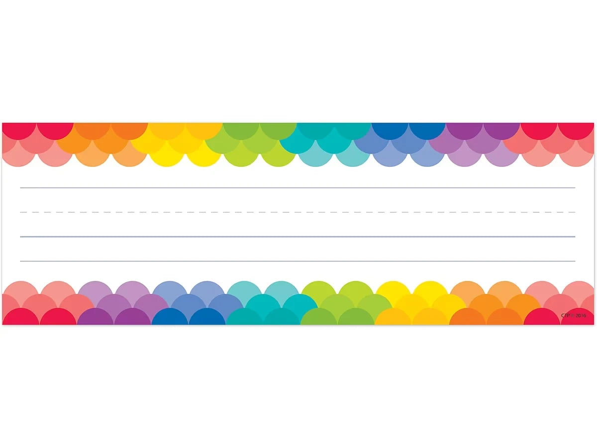 Painted Palette Rainbow Nameplates - US 8185
