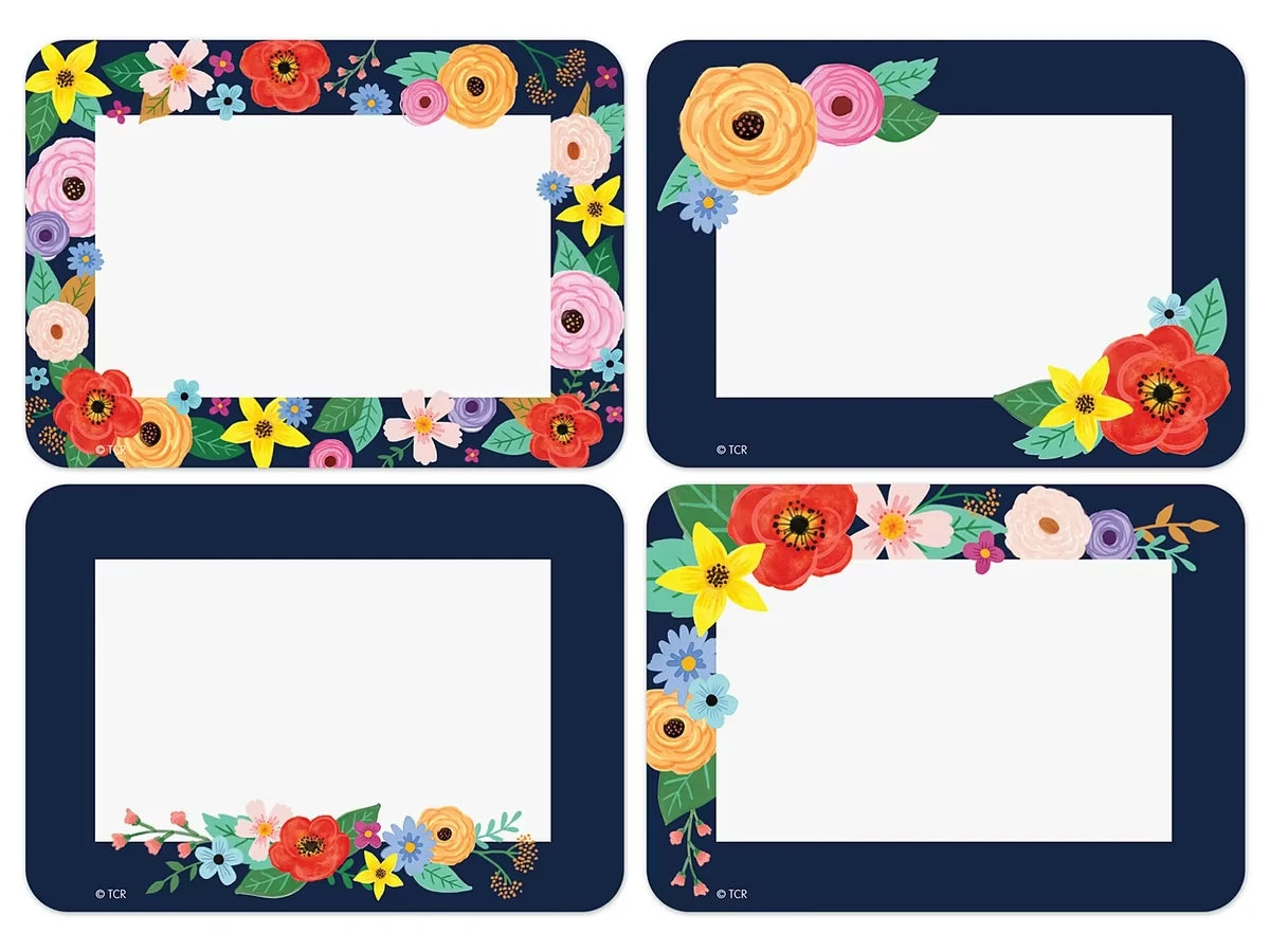 Wildflowers Name Tags - Variety Pack - US 6559