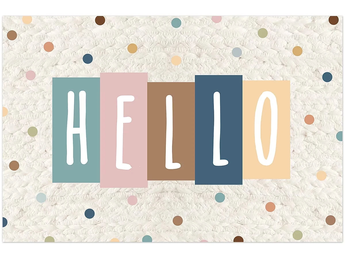 Everyone Is Welcome Hello Postcards - US 6123
