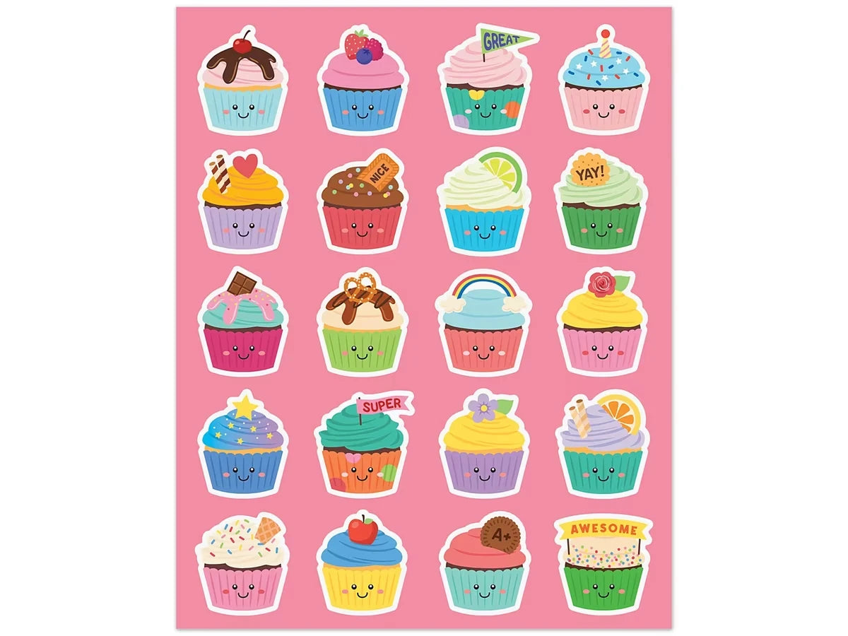 Cupcake Scented Stickers - US 7470
