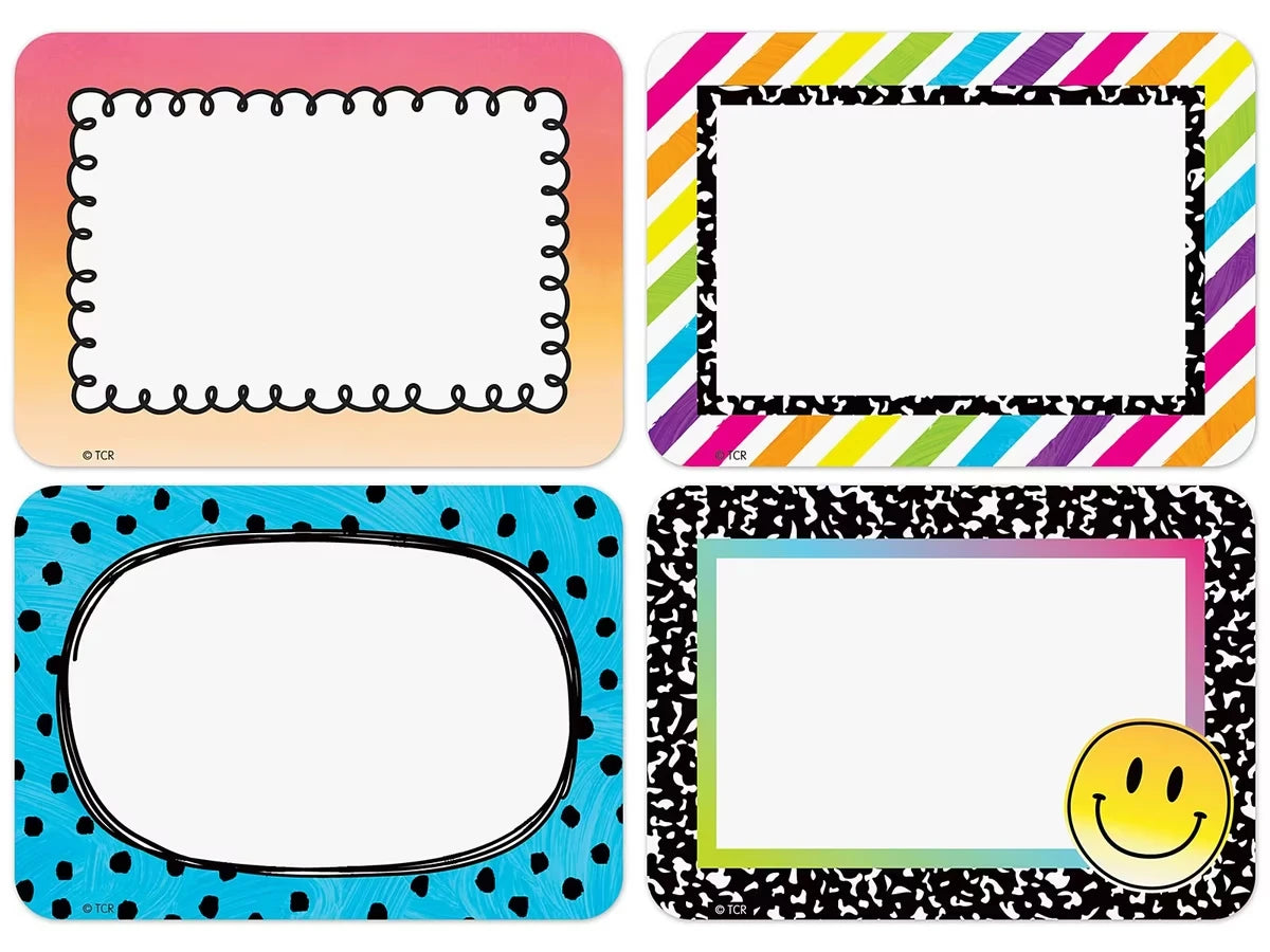 Brights 4Ever Name Tags - Variety Pack - US 2374
