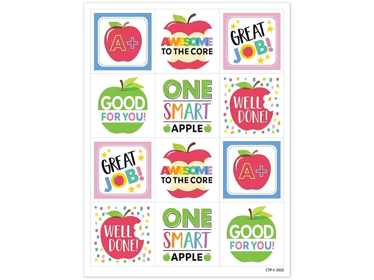 Apple Time Motivational Stickers - US 4523