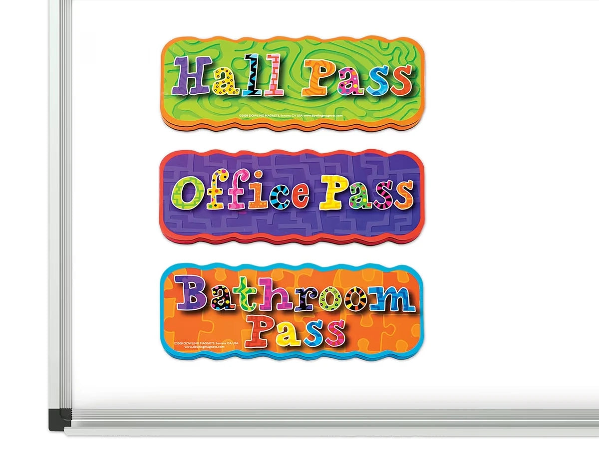 Magnetic Hall Passes - US 7415