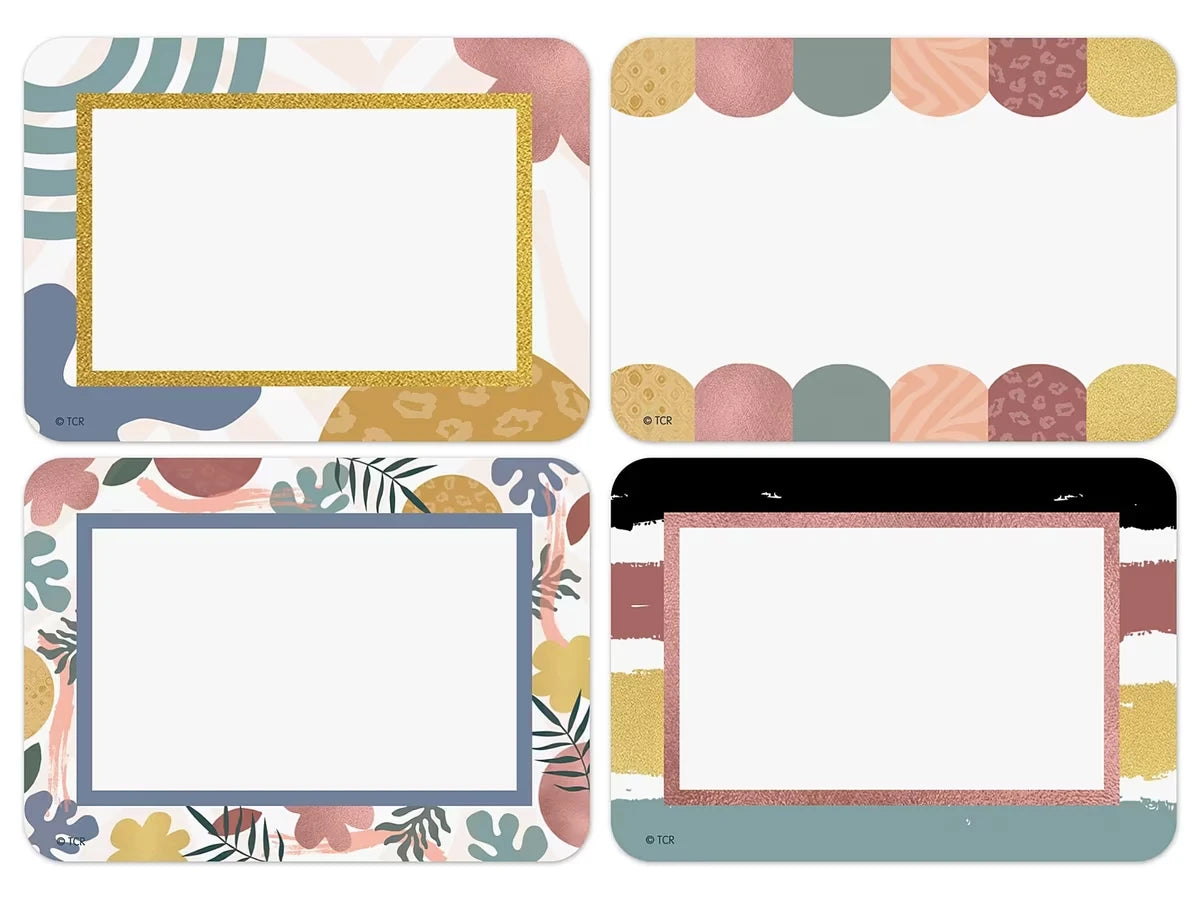 Wonderfully Wild Name Tags - Variety Pack - US 6675
