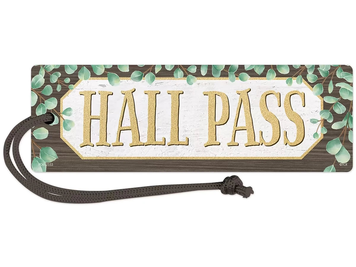 Eucalyptus Magnetic Student Hall Pass - US 7424
