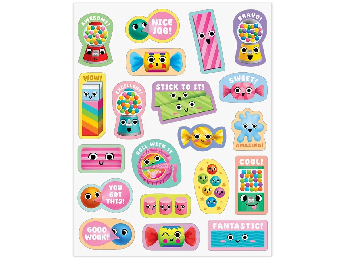 Bubble Gum Scented Stickers - US 8250