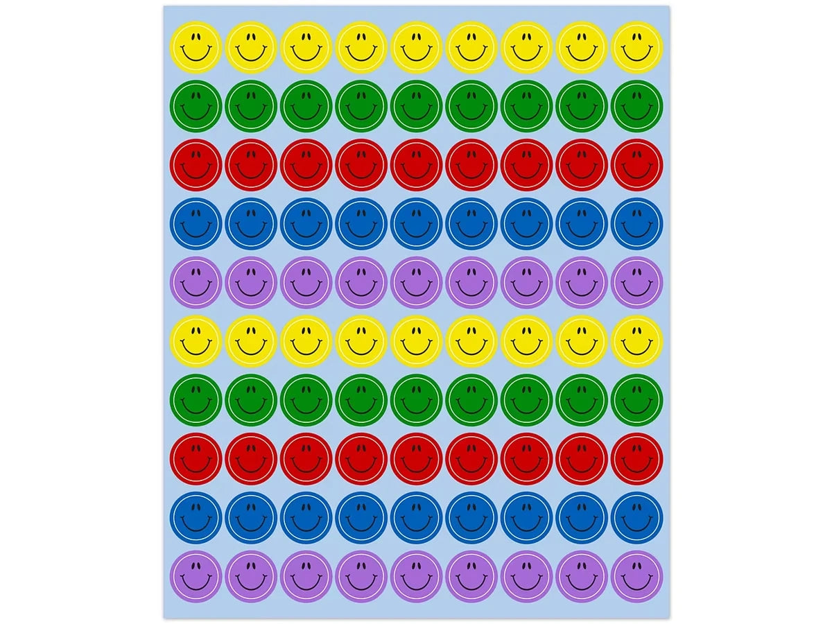 Smiley Face Mini Stickers - US 1631