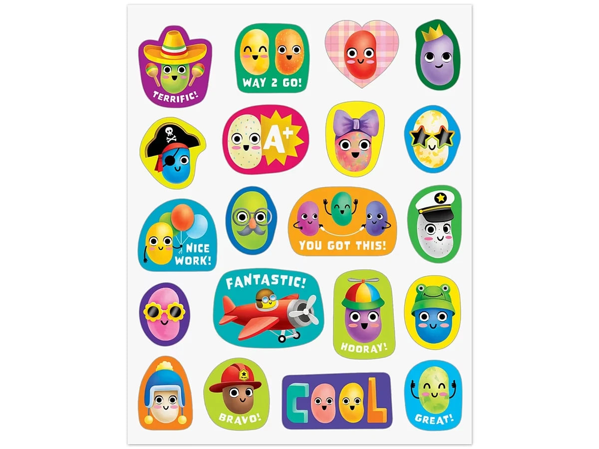 Jelly Bean Scented Stickers - US 9779