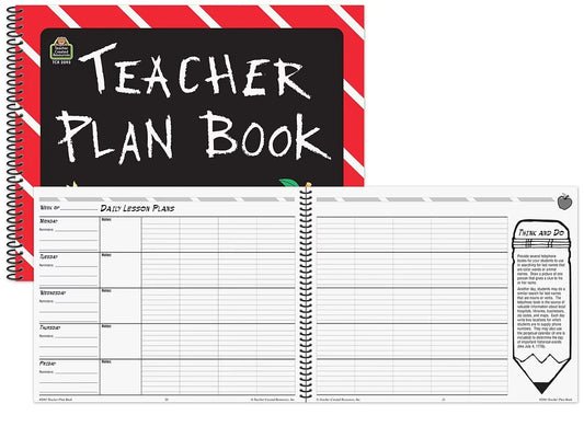 Chalkboard Lesson Plan Book - US 3354