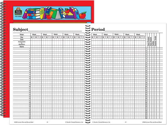 Classroom Lesson Plan & Record Book - US 9230
