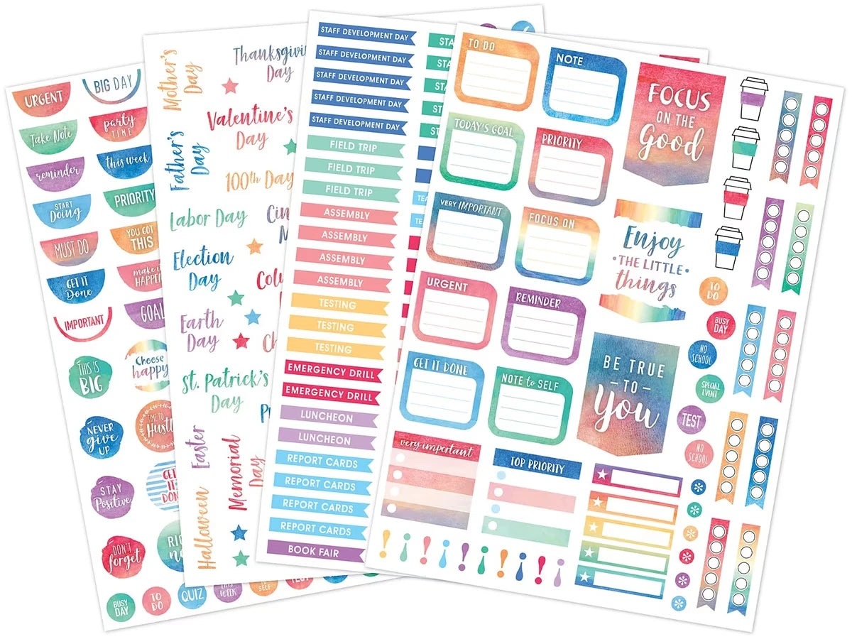 Watercolor Lesson Plan & Record Book - US 8935