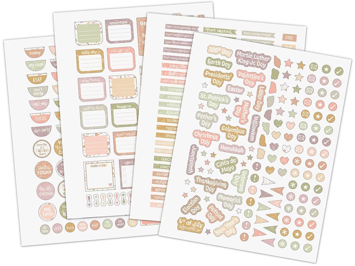 Terrazzo Tones Lesson Plan Book - US 3296