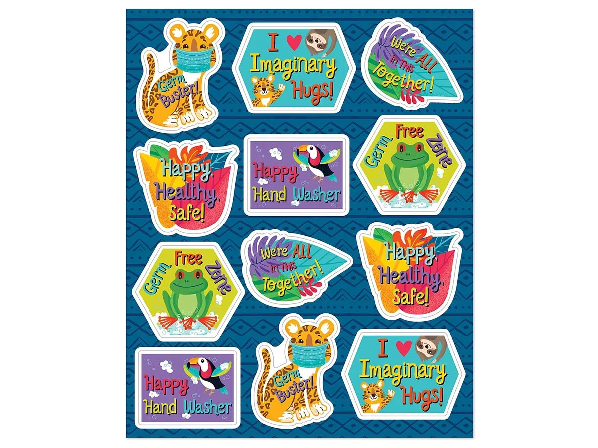 One World Germ Buster Stickers - US 3677