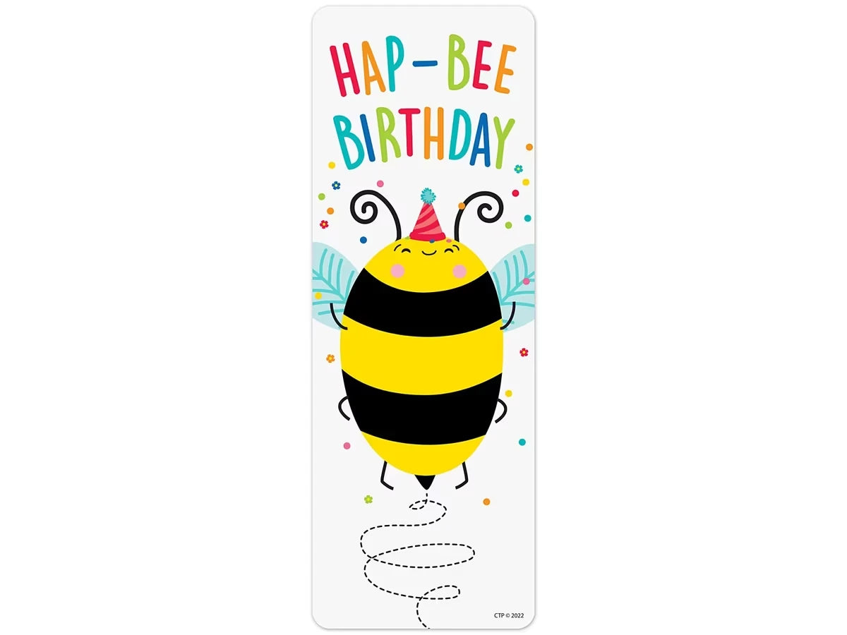 Hap-Bee Birthday Bookmarks - US 5290