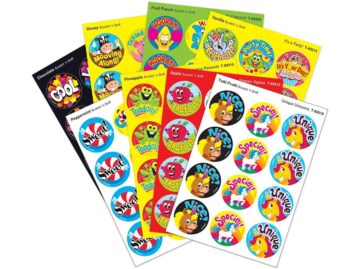 Pep Talk Scented Motivational Stickers - Variety Pack - US 2723