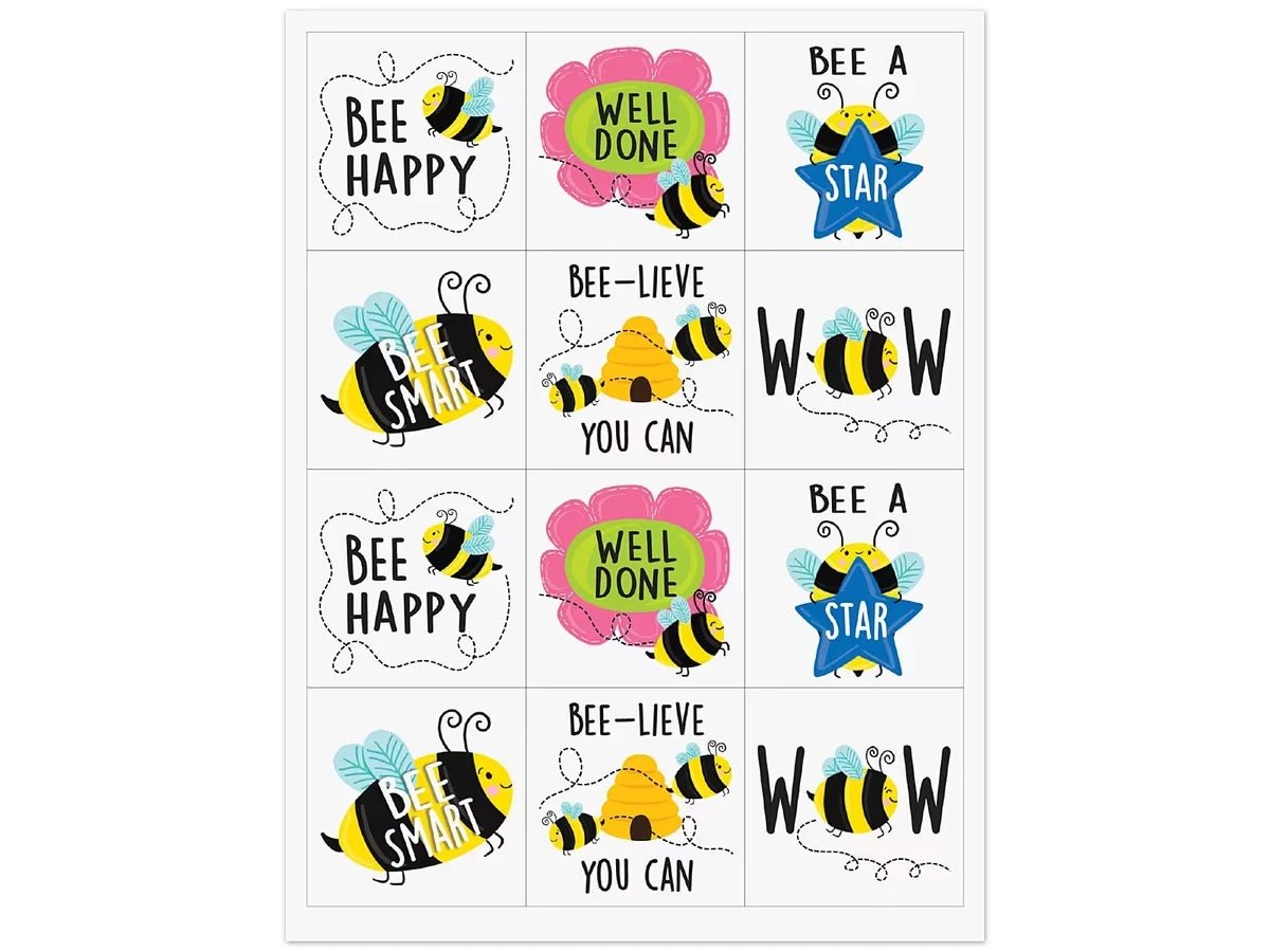 Busy Bees Motivational Stickers - US 6274
