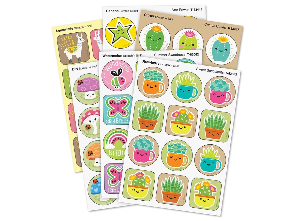 Nature Pals Scented Stickers - Variety Pack - US 5086